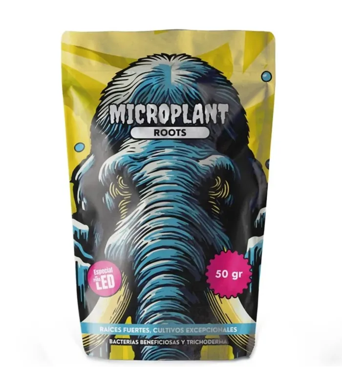 Bolsa de Microplant Roots Trabe con ilustración de elefante