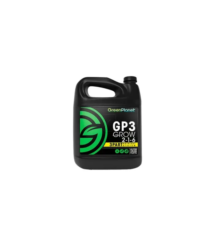Comprar GP 3 Grow Green Planet al mejor precio | Abonos de crecimiento