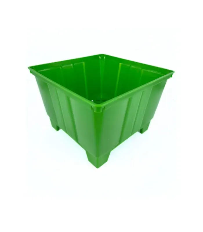 Comprar Maceta Cuadrada Verde al mejor precio | Macetas
