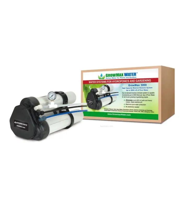 Comprar Sistema Osmosis Inversa Grow Max 3000 al mejor precio | Filtros Ósmosis y recambios