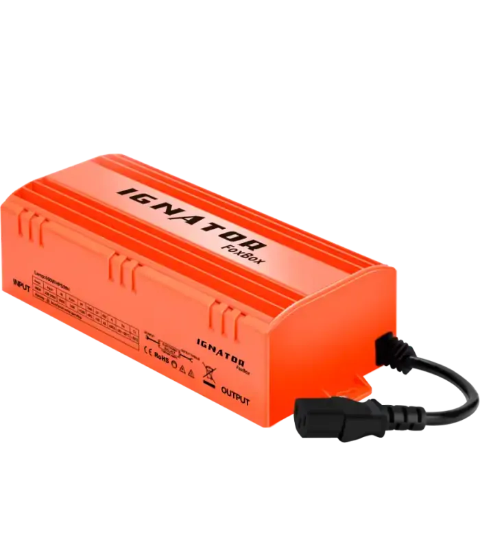 Comprar Balastro Electrónico Ignator Foxbox 600W Ignator al mejor precio | Balastros Cultivo