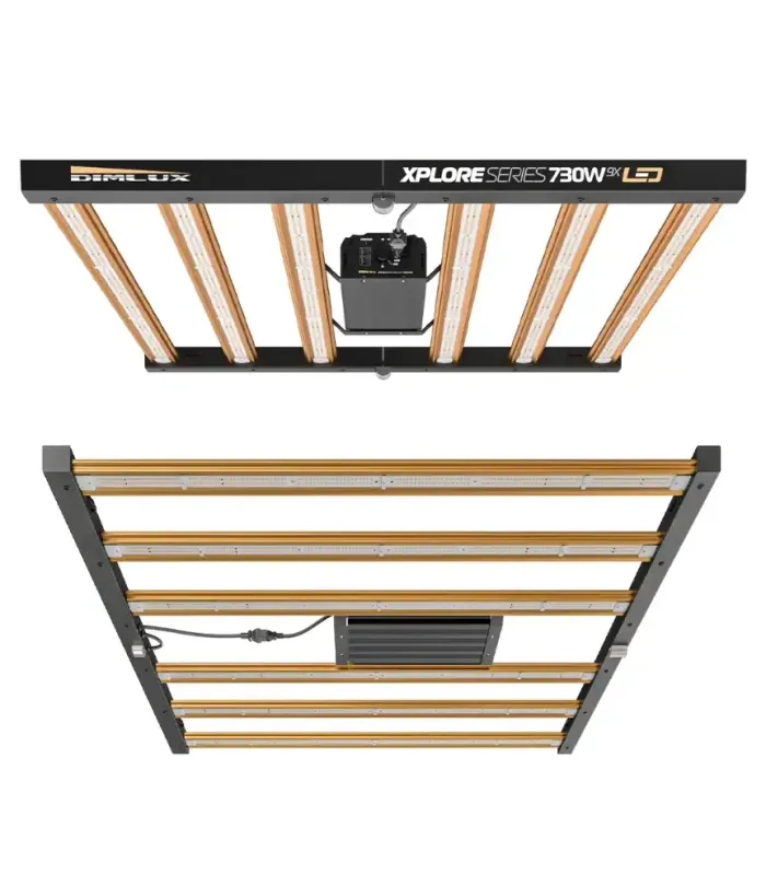 Cumpără Dimlux Xplore Series LED 730W 9X 2.7 Dimlux la cel mai bun preț | Focos Led Cultivo