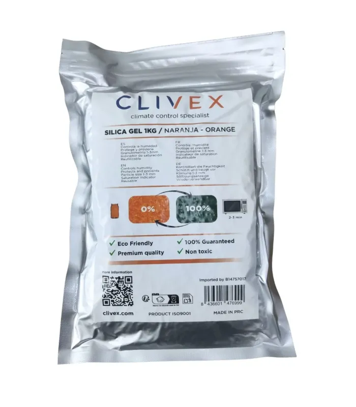 Comprar Gel De Sílice Naranja 1-3 Mm al mejor precio | Control de Clima