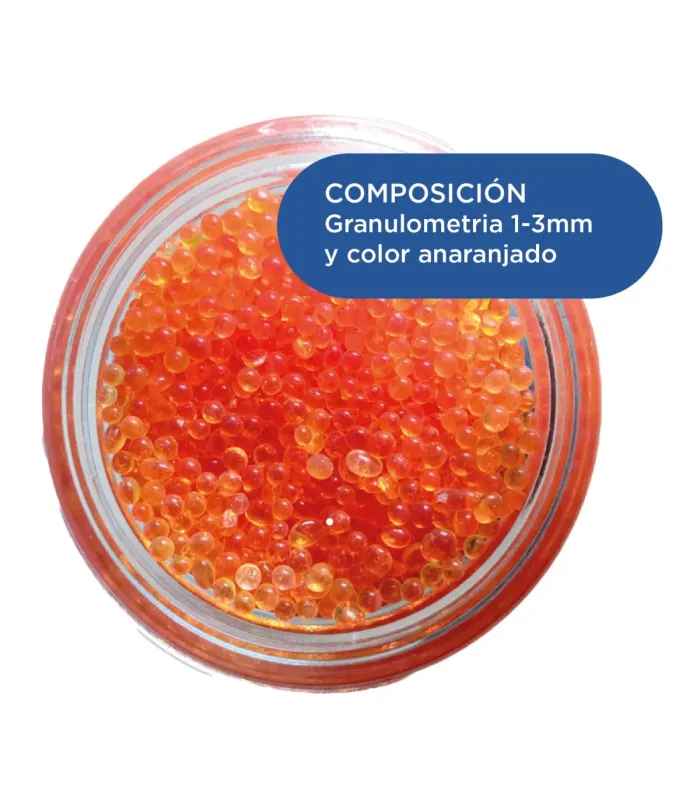 Comprar Gel De Sílice Naranja 1-3 Mm al mejor precio | Control de Clima