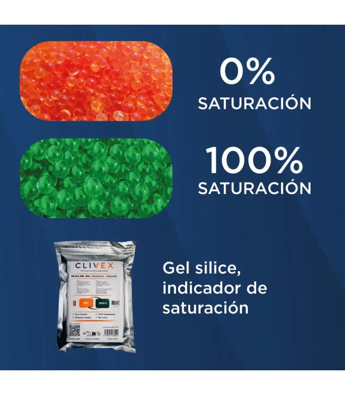 Cumpără Silicagel Portocaliu 1-3 Mm la cel mai bun preț | Control de Clima