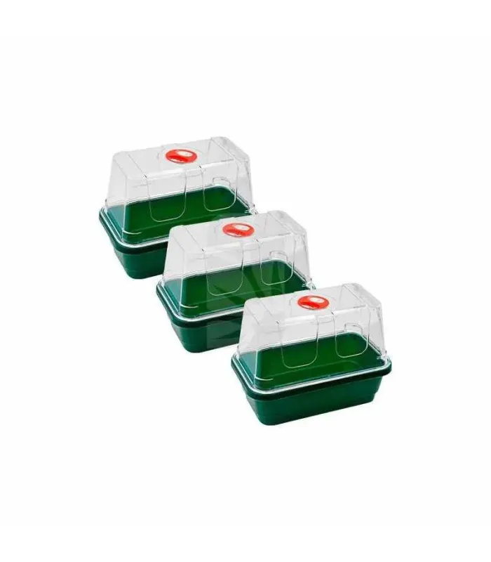 Comprar Pack De 3 Mini Propagadores De Cúpula Alta al mejor precio | Armarios de cultivo