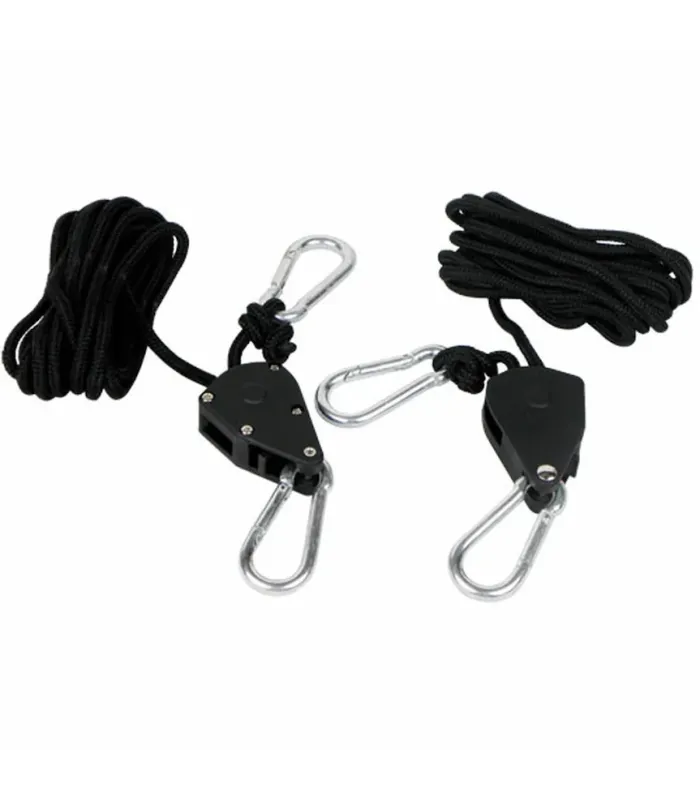 Comprar Poleas Con Freno Rope Ratchet 2 Uds al mejor precio | Accesorios y Herramientas