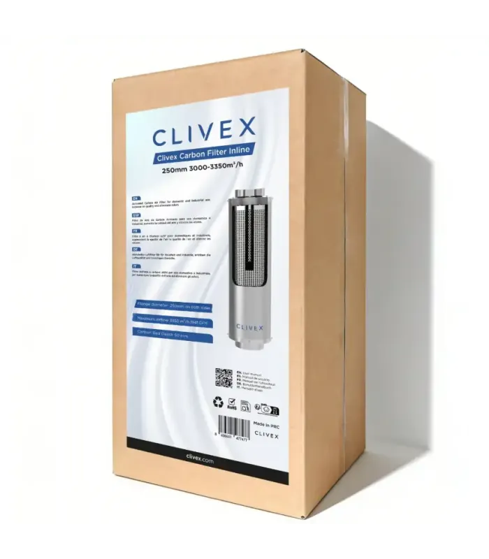 Cumpără Filtru De Carbon Clivex In-line De 250 Mm la cel mai bun preț | Control de Clima