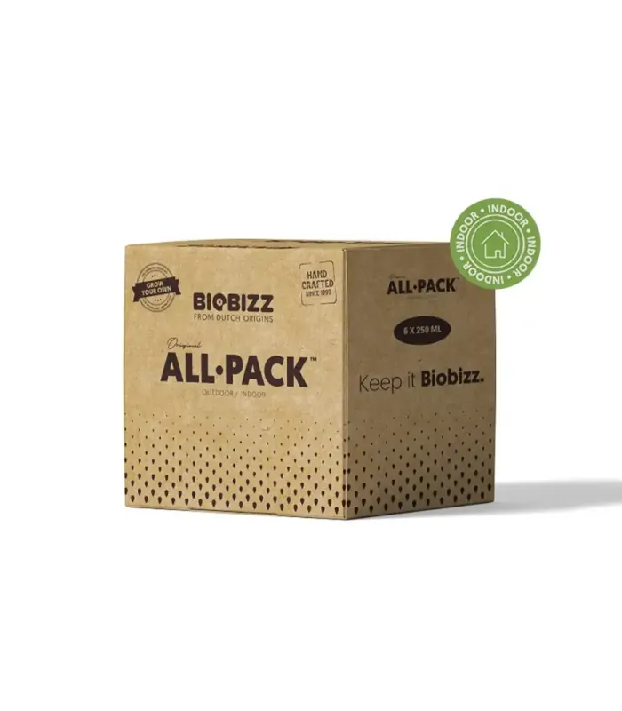 Cumpără All-pack Indoor (500ml) BioBizz la cel mai bun preț | Incepand cu