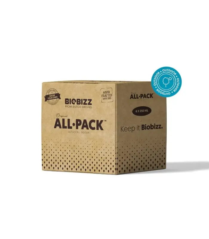 Comprar All-pack Outdoor (6 X 250ml) BioBizz al mejor precio | Inicio