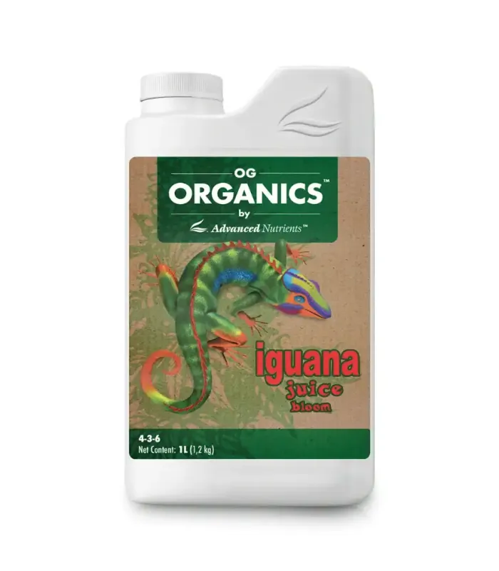 Cumpără OG Organics Iguana Juice Bloom Advanced Nutrients la cel mai bun preț | Abonos de Floración