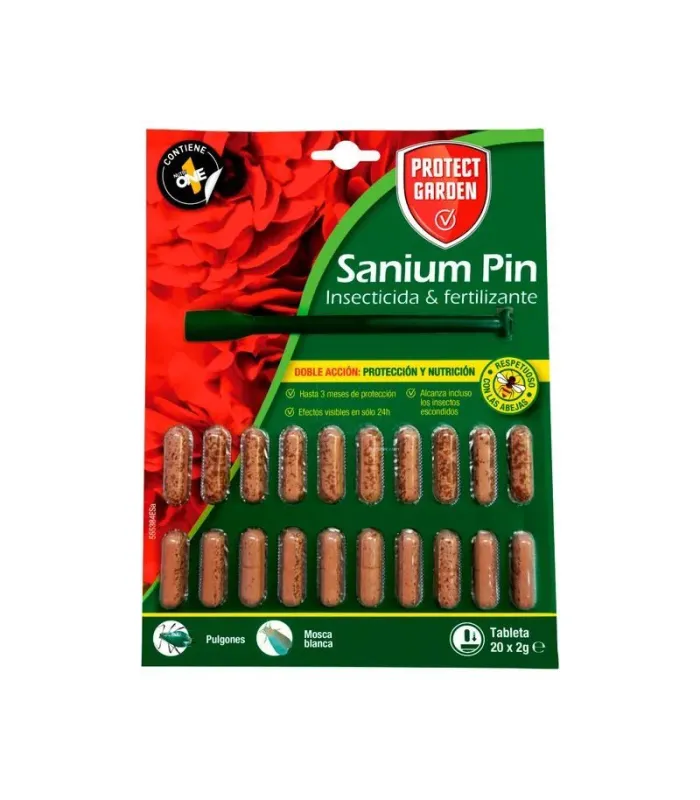 Comprar Sanium Pin (20x 2 Gr) Protect garden al mejor precio | Insecticidas y Fungicidas