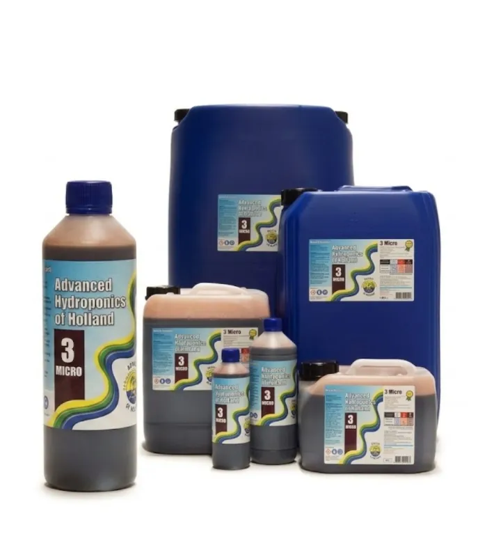 Comprar Dutch Formula Micro 3 Advance hydroponics of holland al mejor precio | Fertilizantes