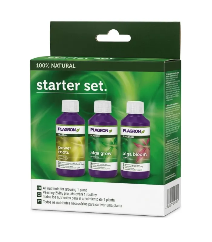 Cumpără Set De Start 100% Natural Plagron la cel mai bun preț | Fertilizantes