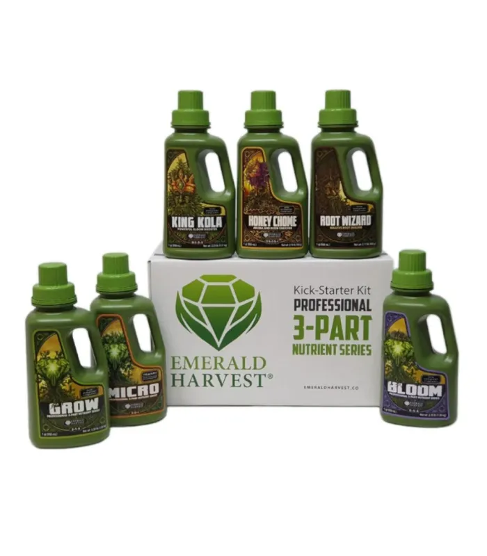 Comprar Kick-starter Kit 3 Part Base 1 (7u) Emerald harvest al mejor precio | Fertilizantes