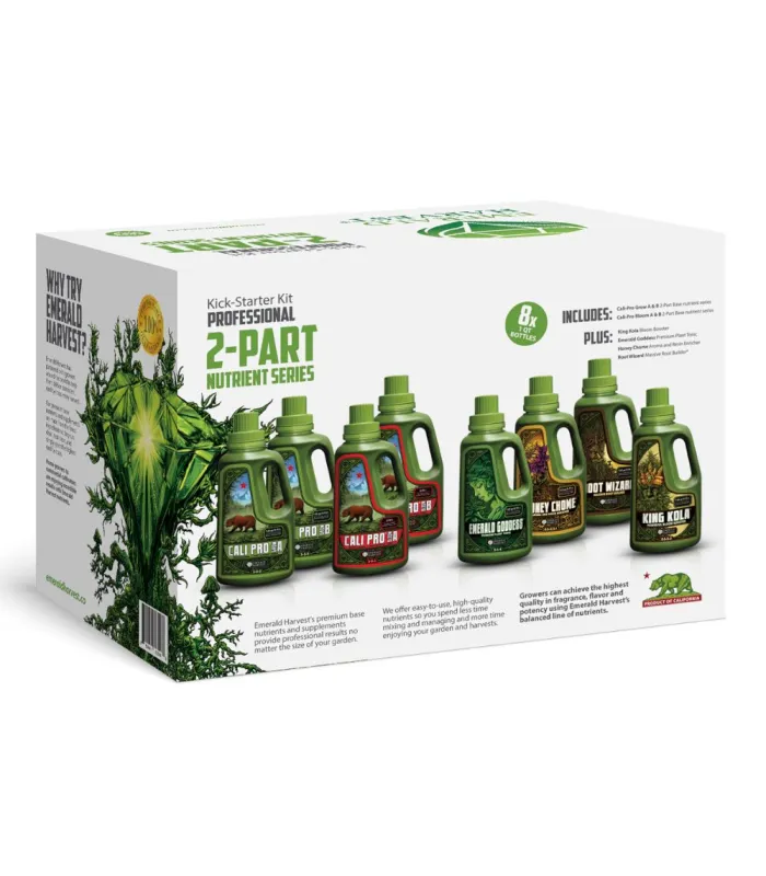 Cumpără Kit Kick-starter Partea 2 Baza 1 (8 Unități) Emerald harvest la cel mai bun preț | Fertilizantes