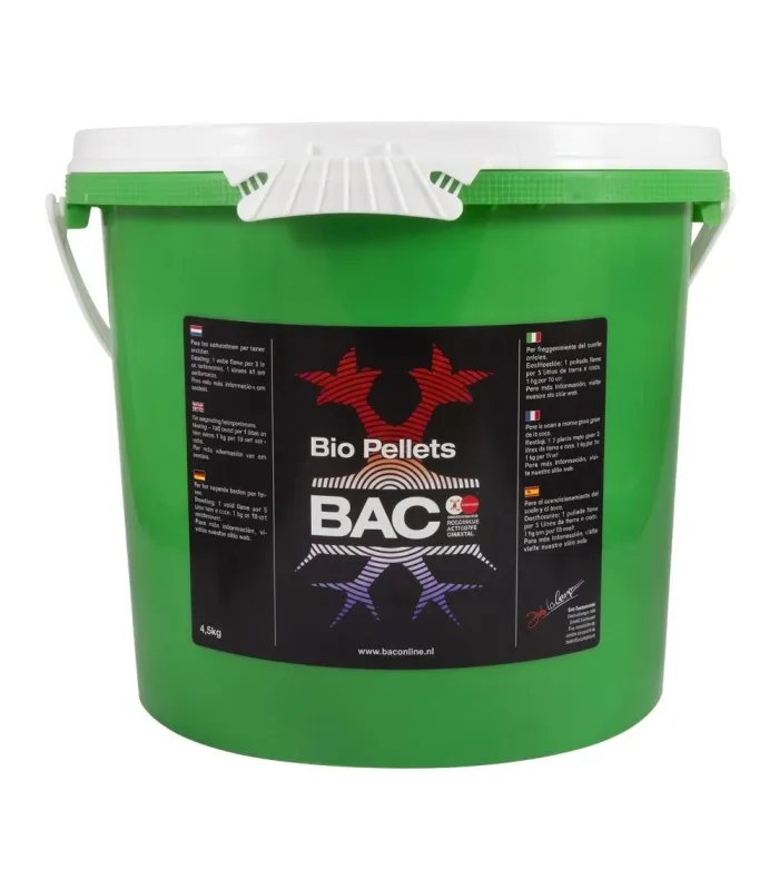 Comprar Bio-Pellets BAC al mejor precio | Fertilizante Orgánico de Liberación Lenta
