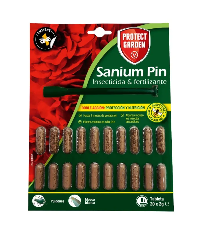 Comprar Sanium Pin (20x 2 Gr) Protect garden al mejor precio | Insecticidas y Fungicidas