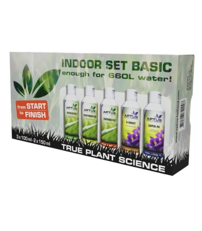 Comprar Indoor Set Basic Aptus al mejor precio | Fertilizantes
