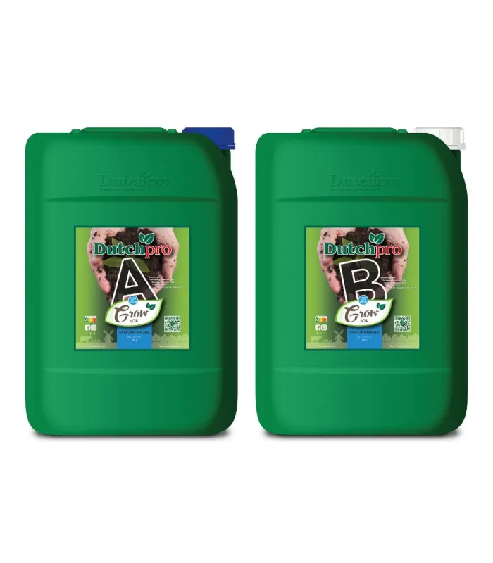 Comprar Dutchpro GROW SOIL A +B SOFT WATER Dutch Pro al mejor precio | Abonos de crecimiento