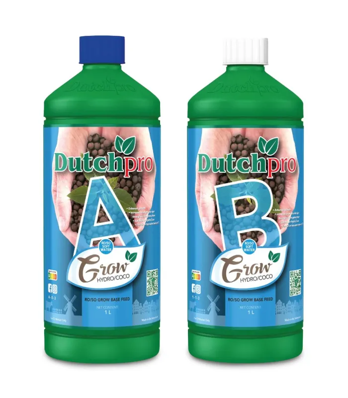 Cumpără Dutch Pro Hydro/coco Grow A+B Soft Water Dutch Pro la cel mai bun preț | Abonos de crecimiento