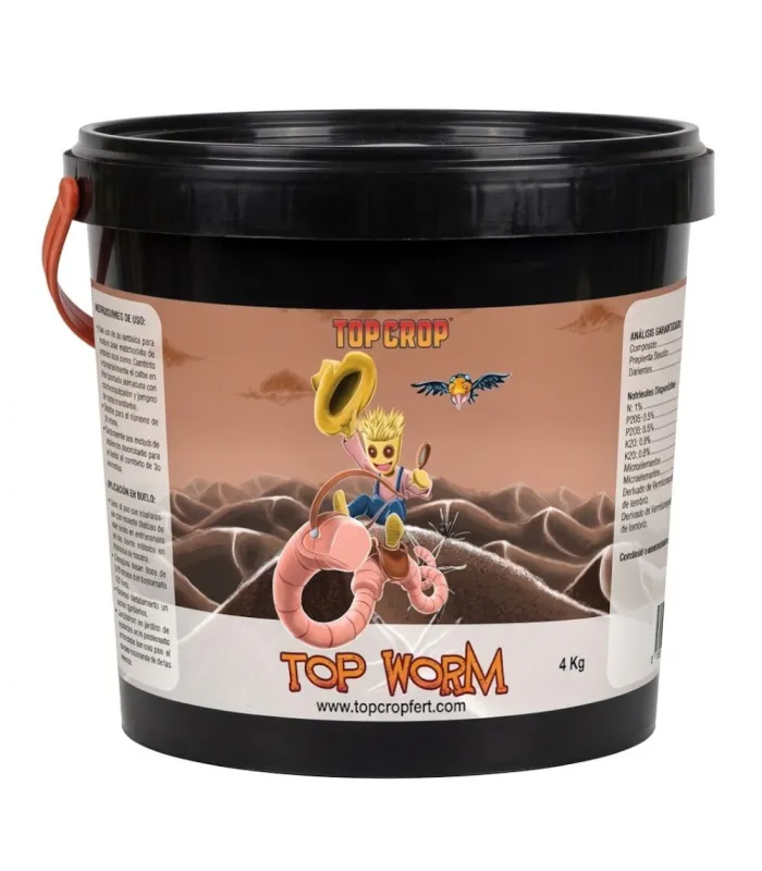 Comprar Top Worm 4 Kg Top Crop al mejor precio | Humus de Lombriz