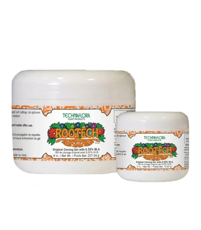Două recipiente de Rootech Cloning Gel Technaflora