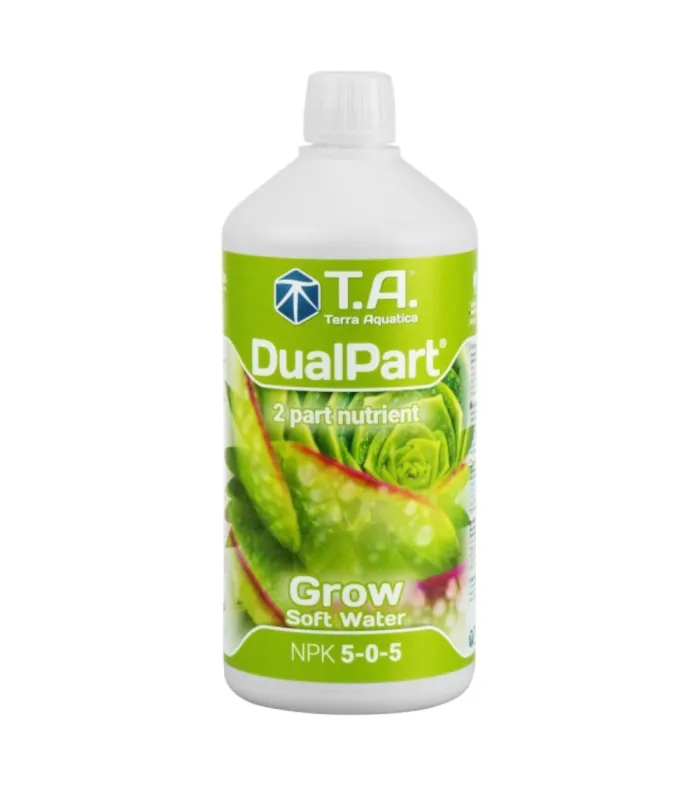 Comprar Dualpart Grow Agua Blanda Terra aquatica al mejor precio | Abonos de crecimiento