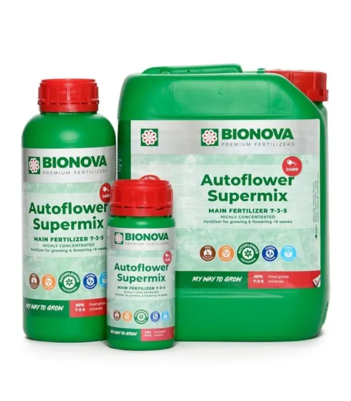 Comprar Auto-flower Supermix Bio nova al mejor precio | Fertilizantes