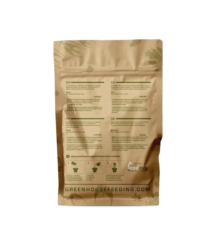 Cumpără Biogrow Green house feeding la cel mai bun preț | Abonos de crecimiento