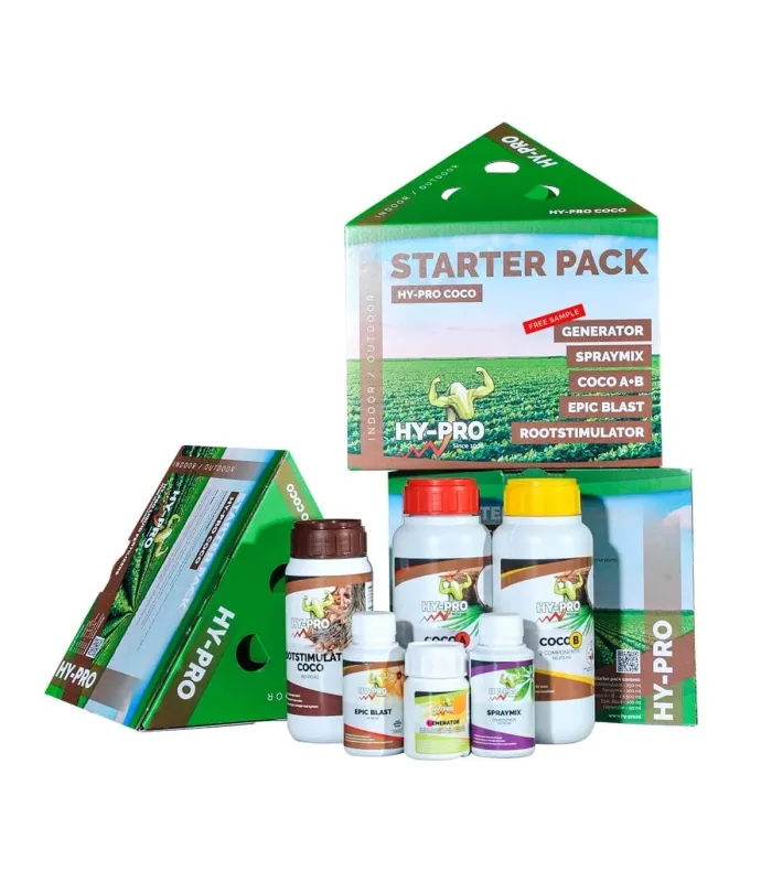 Comprar Starter Pack Coco Hy-pro al mejor precio | Fertilizantes