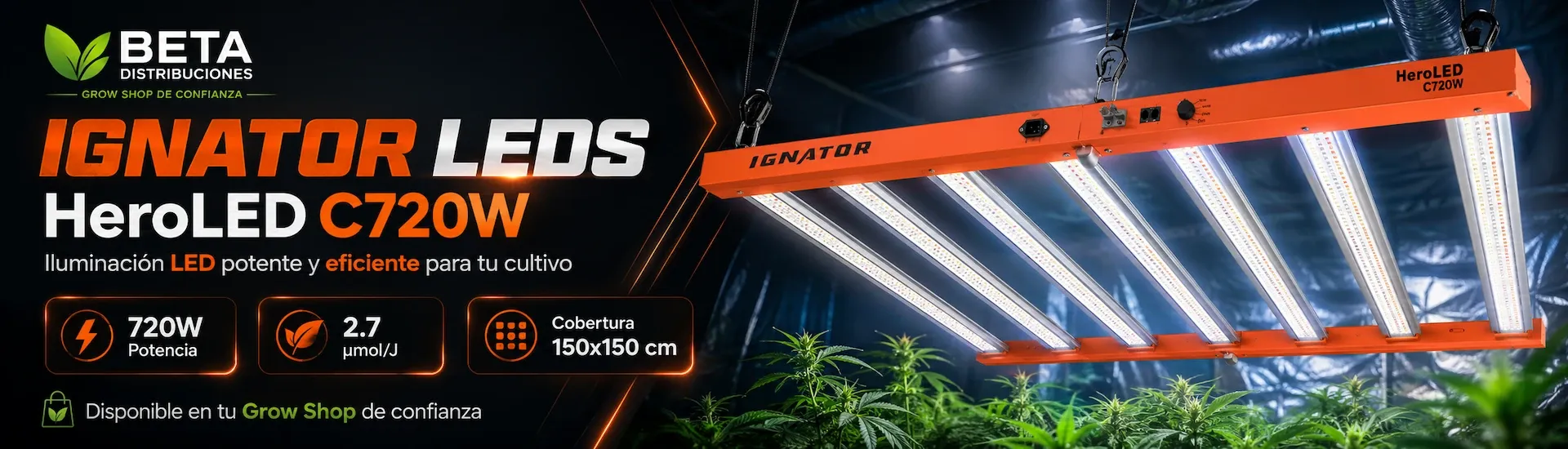 Grow Shop Castellon Leds de Cultivo Ignator