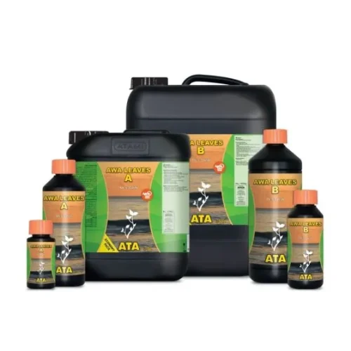 atami-ata-awa-leaves-b-fertilizante-hidroponia-recirculante-10l Parte B del fertilizante de crecimiento para sistemas hidropónicos ATA Awa de Atami.