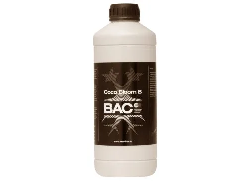 Fertilizante Coco Bloom B, parte B del sistema de nutrición para la fase de floración en fibra de coco.
