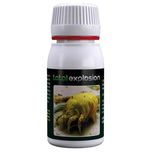 Total Explosion de Agrobacterias 60 ml, adyuvante biológico para la limpieza y protección de las hojas.