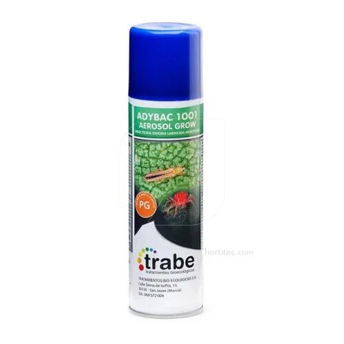 Adybac 1001 aerosol descarga total, insecticida profesional para limpieza de salas de cultivo de 100ml.