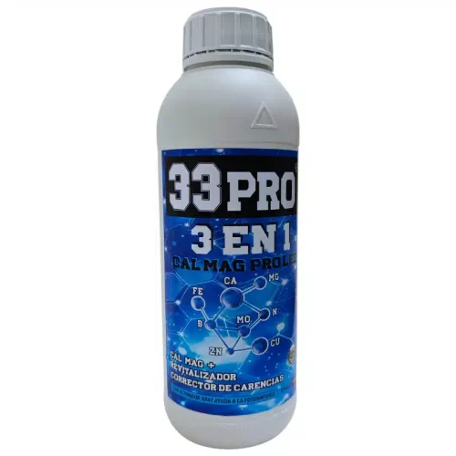 plicación del tratamiento 3 en 1 de 33PRO sobre el follaje para prevenir plagas y hongos.