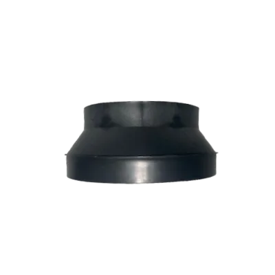 Reductor de conducto circular fabricado en plástico de alta resistencia para ventilación.